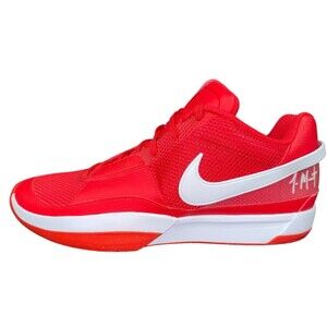 Nike Ja Morant 1 TB Promo Low Mens Size 16 University Red &White Sneakers Shoes